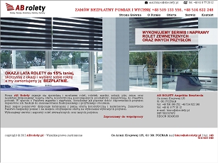 Rolety - najnowsze modele kupisz w Poznaniu